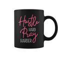 Work Hard Pray Harder Christian Entrepreneur Business Owner Coffee Mug