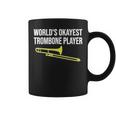 World's Okayest Trombone Player Trombone Coffee Mug