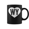 Wyoming Heart Hometown State Pride Western Love Coffee Mug