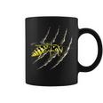 Yellow Jacket Wasp Tear Punk Emo Goth Coffee Mug