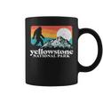 Yellowstone National Park Bigfoot Mountains Coffee Mug