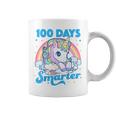 100 Days Smarter Unicorn Girls Teacher 100Th Day Of School Coffee Mug