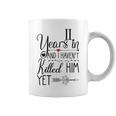 11Th Wedding Anniversary For Her 11 Years Of Marriage Coffee Mug