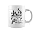 31St Wedding Anniversary For Her 31 Years Of Marriage Coffee Mug