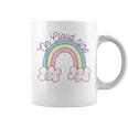 9Th Happy Birthday 9 Years Old Girl Rainbow On Cloud Nine Coffee Mug