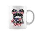 All American Girl Independence 4Th Of July Patriotic Coffee Mug