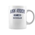 Ann Arbor Michigan Vintage Athletic Sports Coffee Mug