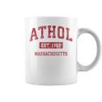 Athol Massachusetts Ma Vintage Sports Red Coffee Mug