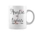 Auntie Of Twins Newborn Baby Reveal Twin Girls Boys Coffee Mug