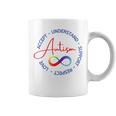 Autismo Aceptar Entender Apoyo Respeto Amor Neurodiversidad Taza de café