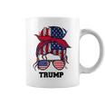 Bandana Headscarf Sunglasses Girls Trump Coffee Mug