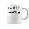 Black Cat Ew People Meow Mom And Dad Cat Lovers Coffee Mug