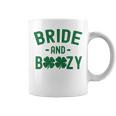 Bride And Boozy Irish St Patrick's Day Shamrocks Coffee Mug