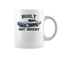 Built-Not-Bought Mechanical Muscle Cars Vintage Graphic Mens Coffee Mug