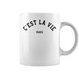 C'est La Vie Paris France Vintage Summer Graphic Coffee Mug