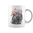 I Choose The Bear Motivational Team Bear Woods Girls Floral Coffee Mug