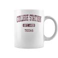 College Station Texas Tx Vintage Athletic Sports Coffee Mug