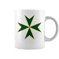 Cross Of The Order Of St Saint Lazarus Maltese Cross Coffee Mug