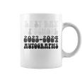 Cute Last Day Of School 2024 Autographs Graduation Sign My Coffee Mug