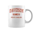 Davidson North Carolina Nc Vintage Athletic Sports Coffee Mug