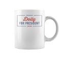 Dolly For President 2024 Retro Dolly Coffee Mug