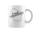 Drink Wisconsinably Wisconsibly Wisconsin Drinking Alcohol Coffee Mug