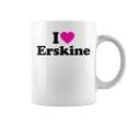 Erskine Love Heart College University Alumni Coffee Mug