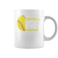 My Favorite Softball Player Calls Me Pawpaw Father's Day Dad Coffee Mug