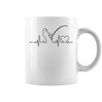 Fishing Daddy Fisherman Heartbeat Buddy Coffee Mug