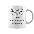 The Friendly Finger Fists Ross Gesture Quote Coffee Mug