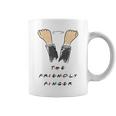 The Friendly Finger Ross Gesture Quote Coffee Mug