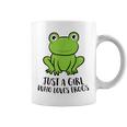 Frosch Mädchen Nur Ein Frosch Mädchen Das Frösche Liebt Tassen