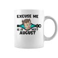 Is It August Yet Baby Boy Pregnancy Announcement Mom Coffee Mug