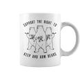 Bear Support The Right To Arm Bears Coffee Mug