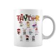 Christmas Taylor Santa First Name Personalized Xmas Coffee Mug