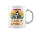 Daddy Saurus T-Rex Dinosaur Father's Day Family Saurus Coffee Mug