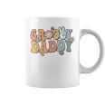 Groovy Daddy Retro Dad Matching Family 1St Birthday Party Coffee Mug