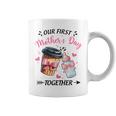 Groovy Our First Mother's Day Coffee Baby Milk Bottle Women Coffee Mug