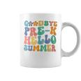 Groovy Goodbye Pre-K Hello Summer Last Day Of School Coffee Mug