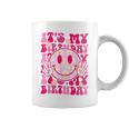 Groovy It's My Birthday Ns Girls Preppy Smile Face Coffee Mug