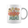 Groovy Mimi Floral Hippie Retro Daisy Flower Mother's Day Coffee Mug