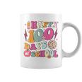Happy 100 Days Of School Retro Disco 100Th Day Of School Coffee Mug