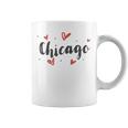 I Heart Chicago Illinois Cute Love Hearts Coffee Mug