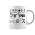 Hombre Divertido Arquitectura Graduación Arquitecto Taza de café