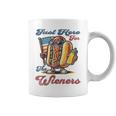 Hot Dog I'm Just Here For The Wieners 4Th Of July Women Coffee Mug