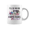 I'll Be In My Happy Place Sewing Machine Flower Quilting Coffee Mug