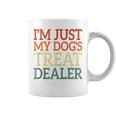 I'm Just My Dog's Treat Dealer Retro Vintage Dog Lover Coffee Mug
