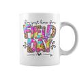 I'm Just Here For Field Day Leopard Tie Dye Happy Field Day Coffee Mug
