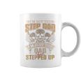 I'm Not The Step Dad I'm Just The Dad That Stepped Up Skull Coffee Mug