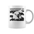 Independent Af Patriotic Fourth Of July American Coffee Mug